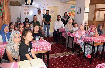 Espiye'de öğrencilerine Kur'an-ı Kerim hediye edildi