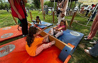 “Geleneksel Oyunlar Tırı“ Bayburt'ta çocuklarla buluştu