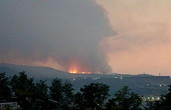 GÜNCELLEME - Karabük'te çıkan orman yangınına müdahale ediliyor