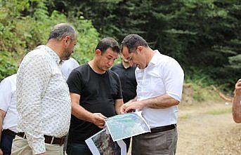 Hıdırnebi Yaylası'na alternatif yol projesi