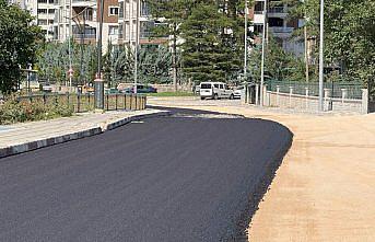 Kemer Mahallesi'nde yapılan asfalt ve kaldırım çalışmaları tamamlandı