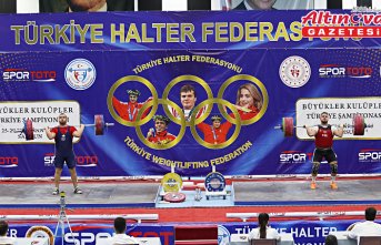 Kulüpler Türkiye Halter Şampiyonası Samsun'da sona erdi