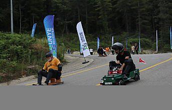 Ordu’da bilyalı arabalar yarıştı