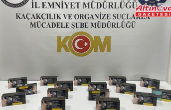 Samsun'da 3 bin 200 makaron ele geçirildi