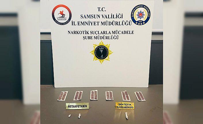 Samsun'da düzenlenen uyuşturucu operasyonunda 1 zanlı yakalandı