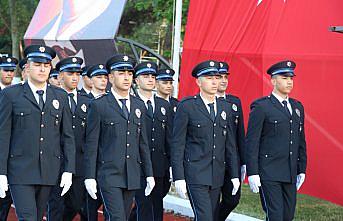Samsun'da eğitimini tamamlayan 489 polis adayı mezun oldu