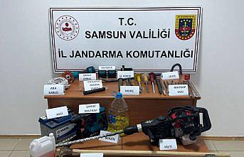 Samsun'da izinsiz kazı yapan 3 kişi suçüstü yakalandı