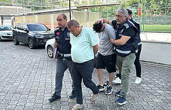 Samsun'da polise mukavemette bulundukları iddiasıyla yakalanan 3 kişi adliyede