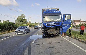 Samsun'da tırın çarptığı traktör sürücüsü öldü