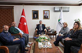 TİGAD Genel Başkanı Geçgel'den Artvin Valisi Ergün'e ziyaret