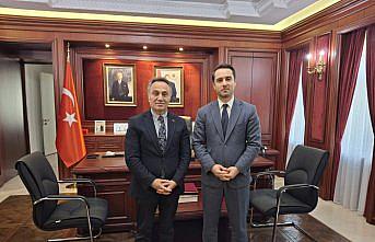 TOGÜ Rektörü Yılmaz'dan Taşkent Büyükelçisi Ufuk Ulutaş'a ziyaret