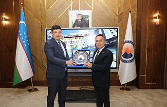 TOGÜ Rektörü Yılmaz'dan Taşkent Devlet Şarkşinaslık Üniversitesine ziyaret
