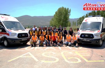 Tokat'ta ambulans sürüş güvenliği eğitimi düzenlendi