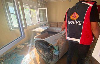 Türkeli'de apartman dairesinde çıkan yangın hasara yol açtı