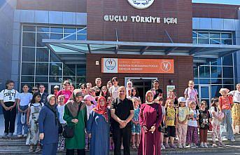 Yaz Kur'an kursu öğrencileri Kızılırmak Deltası Kuş Cenneti'ni gezdi