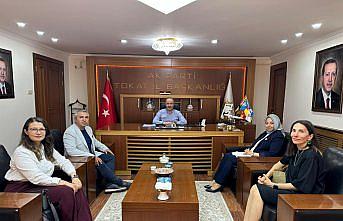 Yeşilay Tokat Şube Başkanı Ateş ziyaretlerde bulundu