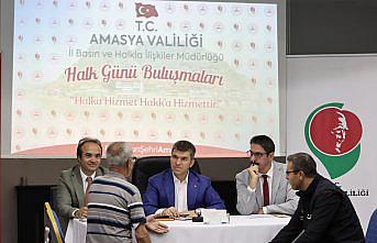 Amasya Valisi Önder Bakan, Halk Günü Toplantısı'nda vatandaşları dinledi
