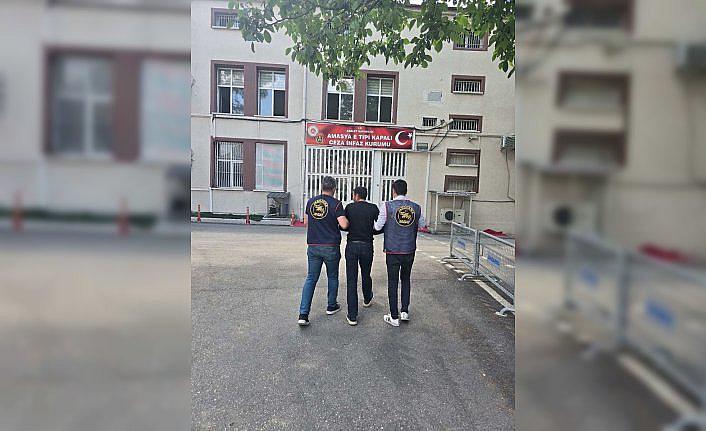 Amasya'da 24 yıl kesinleşmiş hapis cezası bulunan firari yakalandı