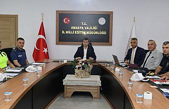 Amasya’da Servis Araçları ve Öğrenci Güvenliği Toplantısı Yapıldı