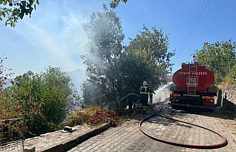 Bartın'da ağaçlık alanda çıkan yangın söndürüldü