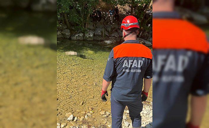 Bartın'da kayıp kişi derede ölü bulundu