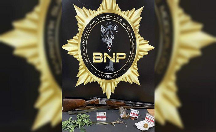 Bayburt'ta uyuşturucuyla mücadele çalışmaları devam ediyor