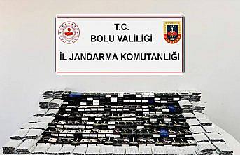 Bolu'da 14 bin 780 makaron ele geçirildi