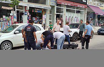 Boyabat’ta elektrikli bisiklet kazasında bir çocuk yaralandı