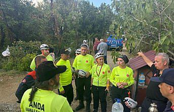 Düzce'de kırsalda kaybolan yaşlı kadını bulmak için çalışma başlatıldı