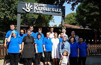Düzce'de “Kusursuz Kafe“ yeni yaşını kutladı