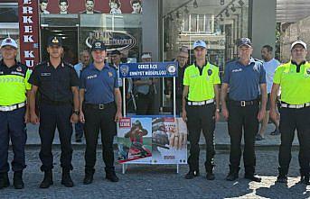 Gerze'de trafik güvenliği etkinliği yapıldı