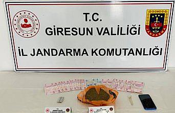 Giresun'da uyuşturucu operasyonunda 1 şüpheli tutuklandı