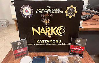 Kastamonu'da uyuşturucu operasyonunda yakalanan 2 zanlı tutuklandı