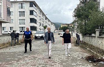 Ladik'te ilçe genelinde temizlik çalışması başlatıldı