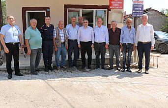 Merzifon Kaymakamı Karaaslan köy ziyaretlerinde bulundu