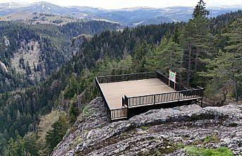 Ordu'da Çambaşı Yaylası'ndaki seyir terası turizmi canlandırdı