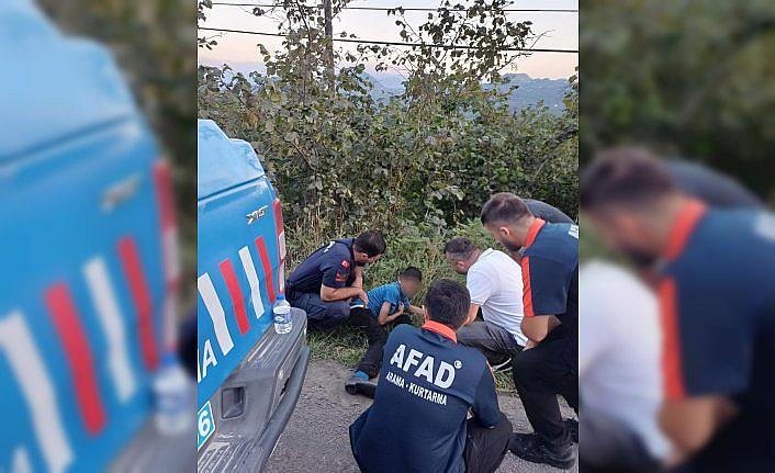 Ordu'da kaybolan zihinsel engelli çocuk bulundu