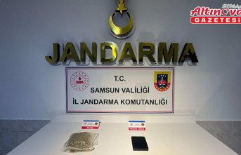 Bafra'da uyuşturucu ticareti yaptığı iddiasıyla bir kişi yakalandı