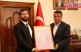 Samsun Yeşilay Şubesi, Samsun Büyükşehir Belediye Başkanı Doğan'ı ziyaret etti
