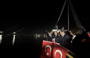 Samsun'da 30 Ağustos Zafer Bayramı dolayısıyla fener alayı düzenlendi