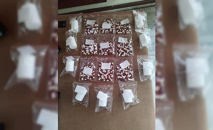 Samsun'da cips paketine gizlenmiş uyuşturucu hap ele geçirildi
