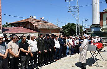 Samsun'da Kıbrıs gazisi İbrahim Çakır son yolculuğuna uğurlandı