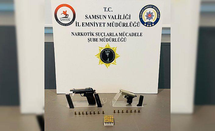 Samsun'da ruhsatsız silah operasyonunda 1 kişi yakalandı
