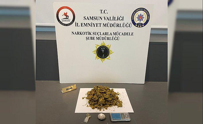 Samsun'da uyuşturucu operasyonlarında 5 zanlı yakalandı