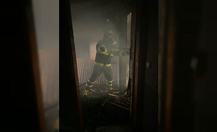 Sinop'ta bir dairede çıkan yangın söndürüldü