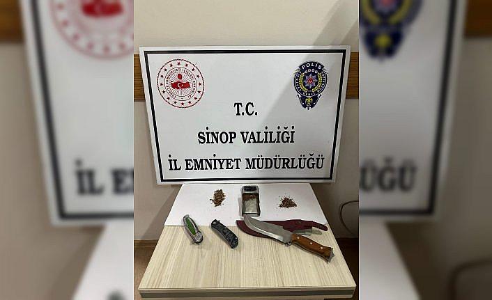 Sinop'ta uyuşturucu operasyonunda 3 zanlı yakalandı