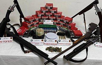 Sinop’ta uyuşturucu ve silah operasyonlarında 3 zanlı yakalandı