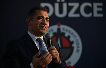 TOBB Başkanı Hisarcıklıoğlu, Düzce'de temel atma töreninde konuştu: