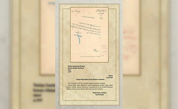 Trabzon “İstiklal Madalyası“na 101 yıl sonra kavuşacak