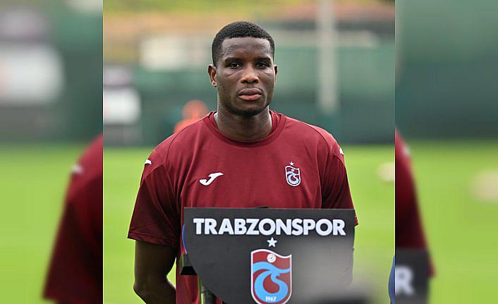 Trabzonspor'un golcüsü Paul Onuachu, hedeflerini açıkladı: